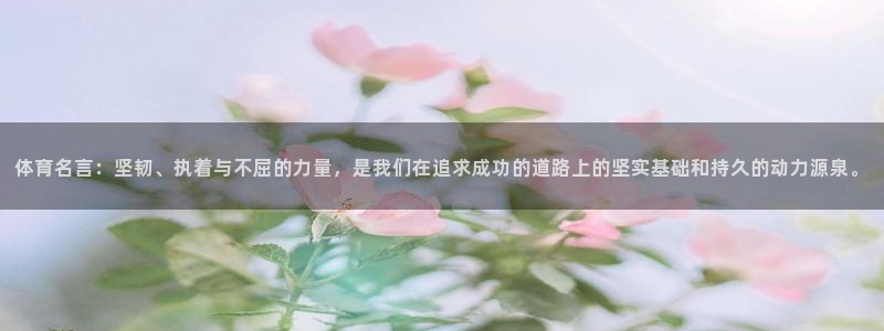 betway西汉姆：体育名言：坚韧、执着与不屈的力量，是我们在追求成功的道路上的坚实基础和持久的动力源泉。